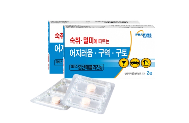 pharvis Meclizine HCl Tablet